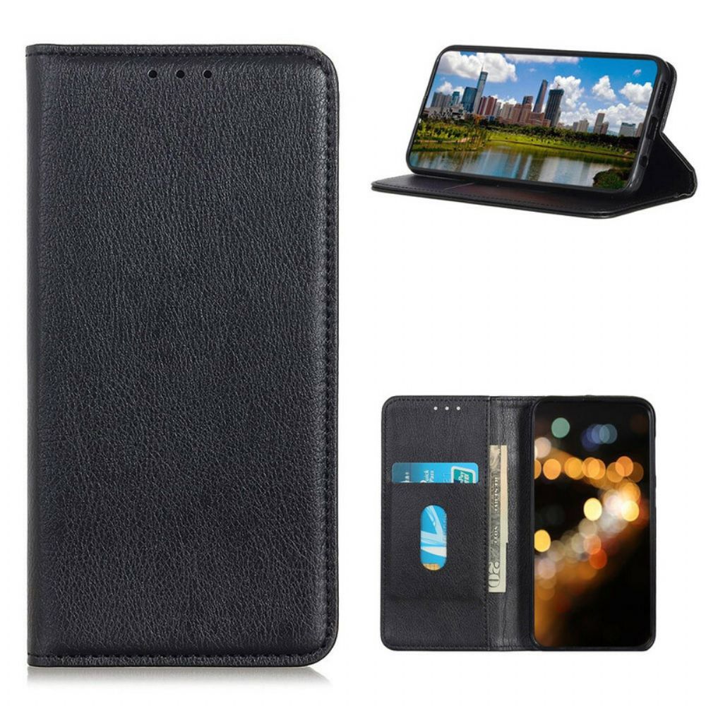 Schutzhülle Für Samsung Galaxy A52 4G / A52 5G / A52s 5G Flip Case Klassisches Spaltleder