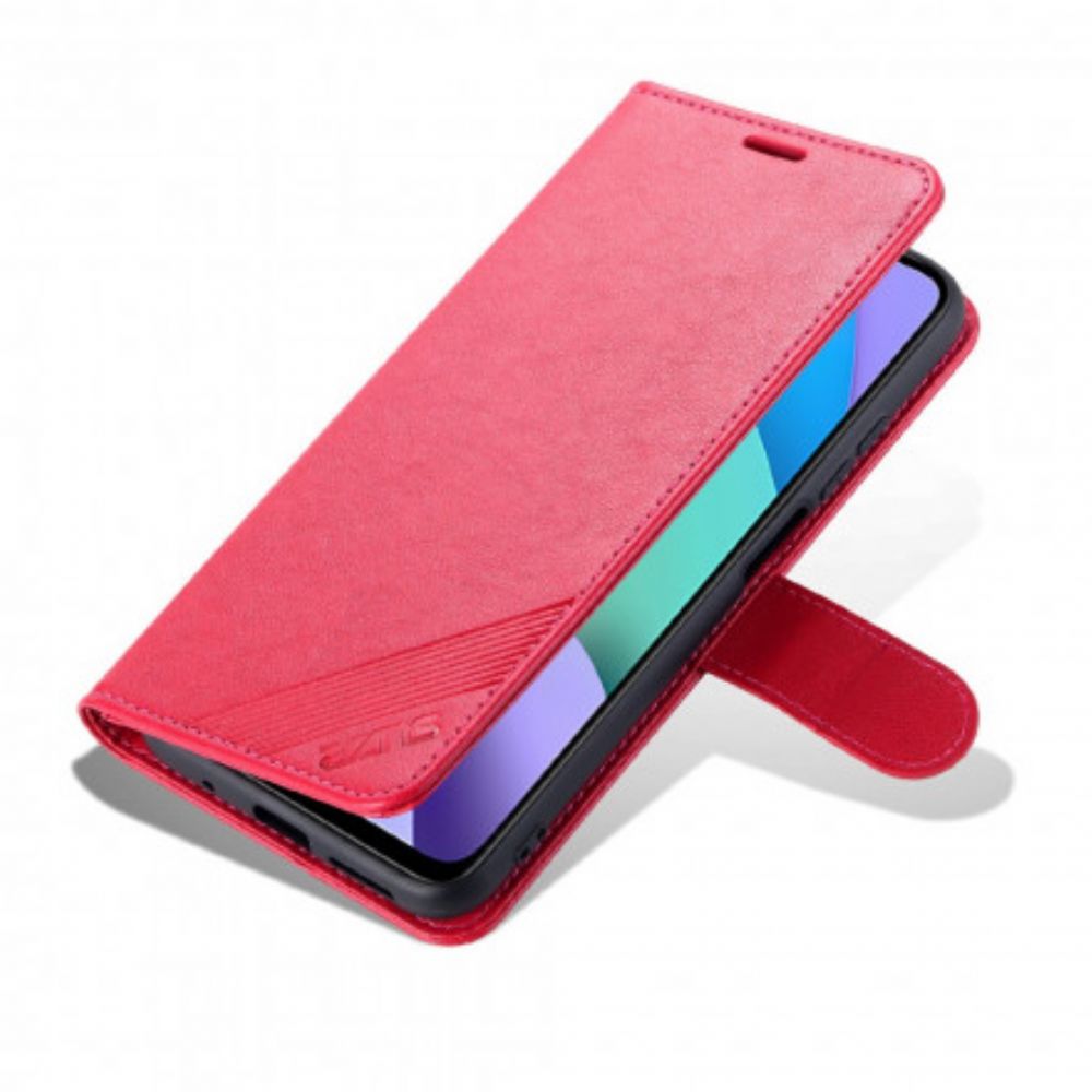 Flip Case Für Xiaomi Redmi 10 Azns Kunstleder