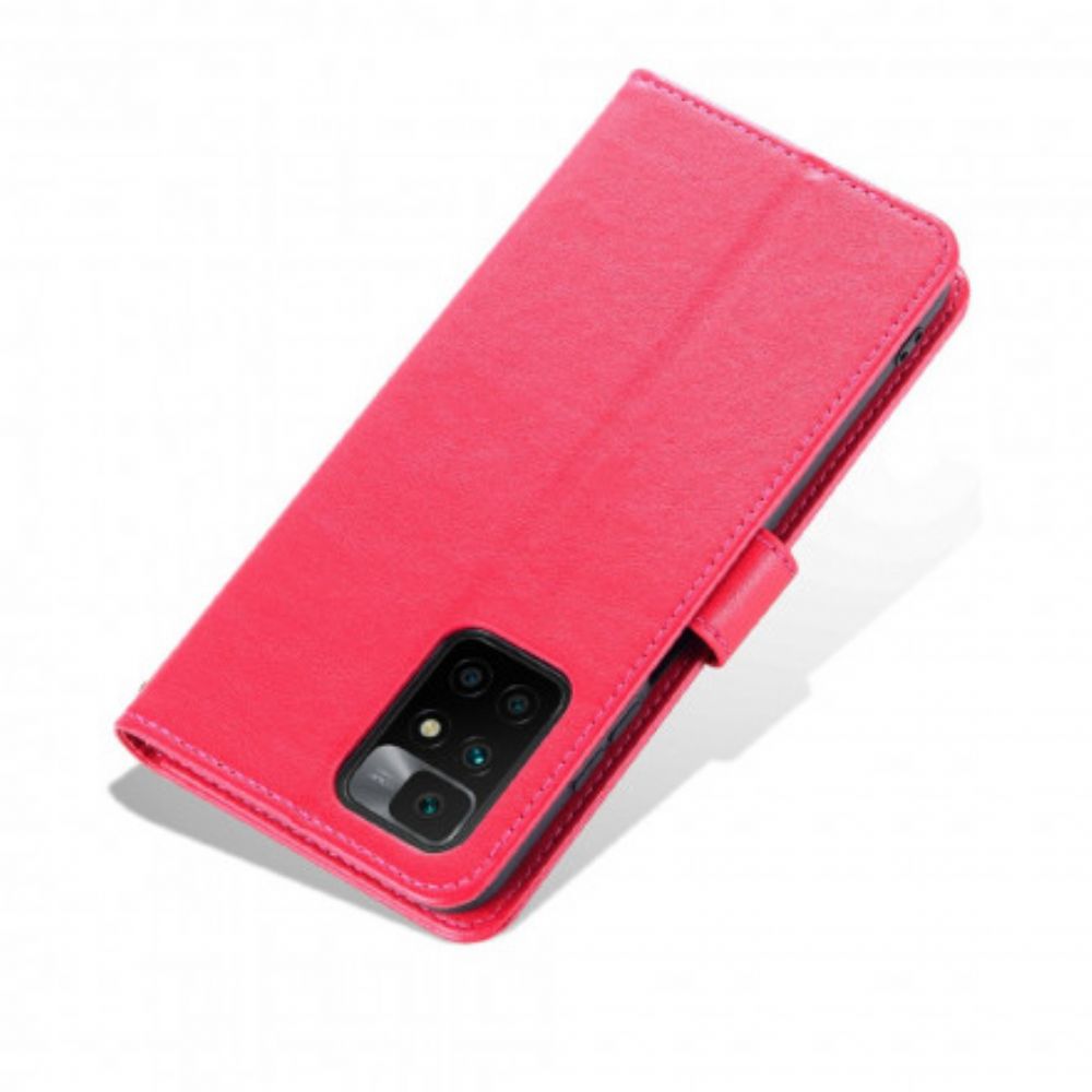 Flip Case Für Xiaomi Redmi 10 Azns Kunstleder