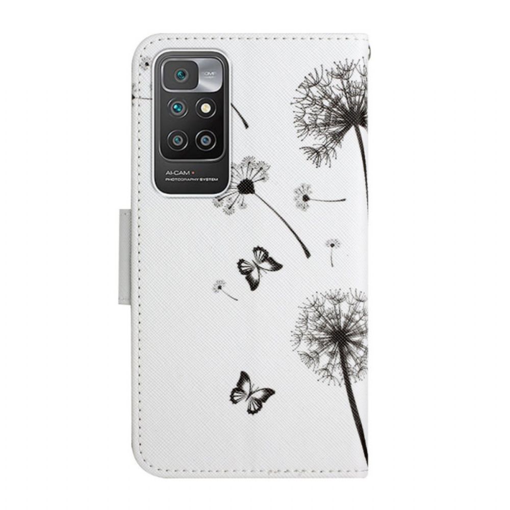 Flip Case Für Xiaomi Redmi 10 Babyliebe Löwenzahn