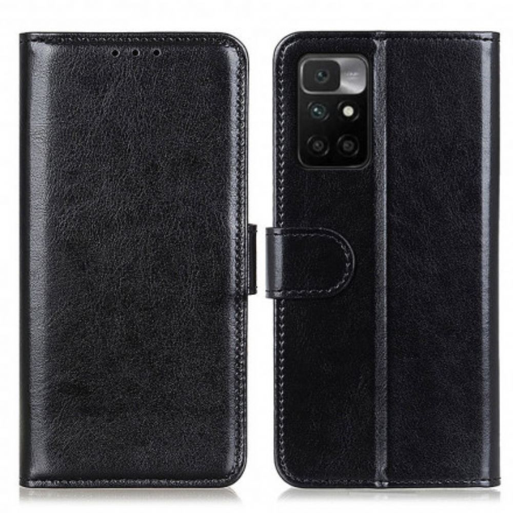 Flip Case Für Xiaomi Redmi 10 Finesse Kunstleder