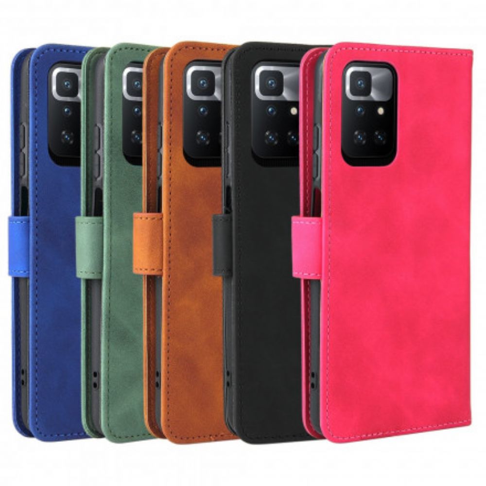 Flip Case Für Xiaomi Redmi 10 Hautberührung