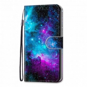 Flip Case Für Xiaomi Redmi 10 Kosmischer Himmel