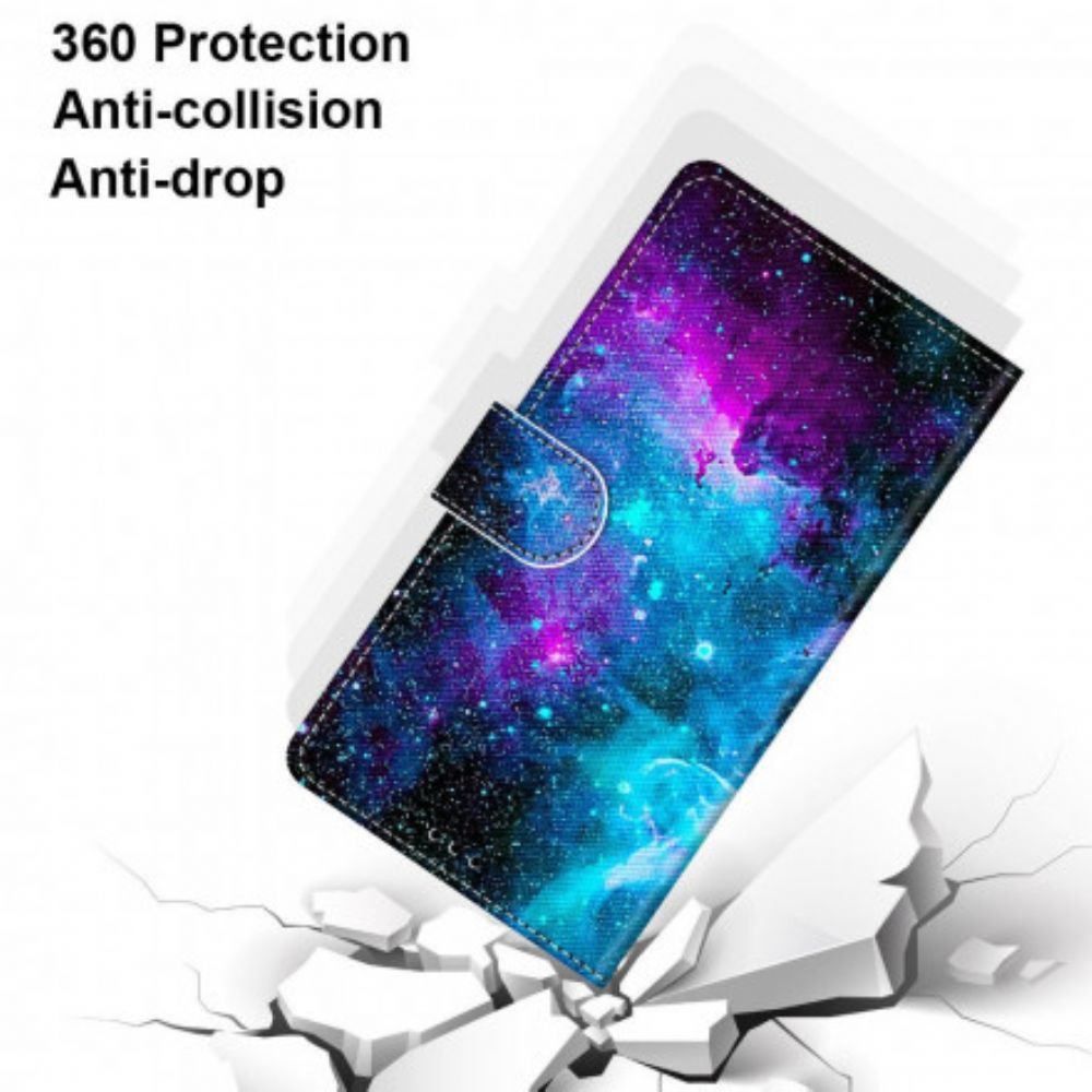 Flip Case Für Xiaomi Redmi 10 Kosmischer Himmel