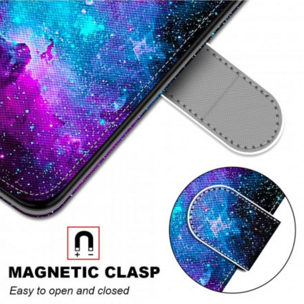 Flip Case Für Xiaomi Redmi 10 Kosmischer Himmel