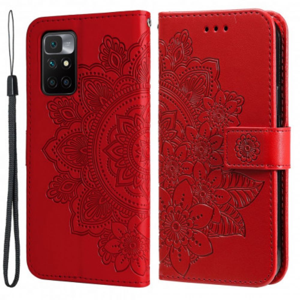 Flip Case Für Xiaomi Redmi 10 Mandalas