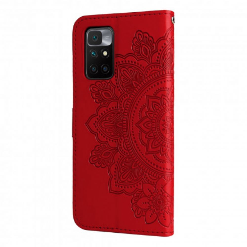 Flip Case Für Xiaomi Redmi 10 Mandalas