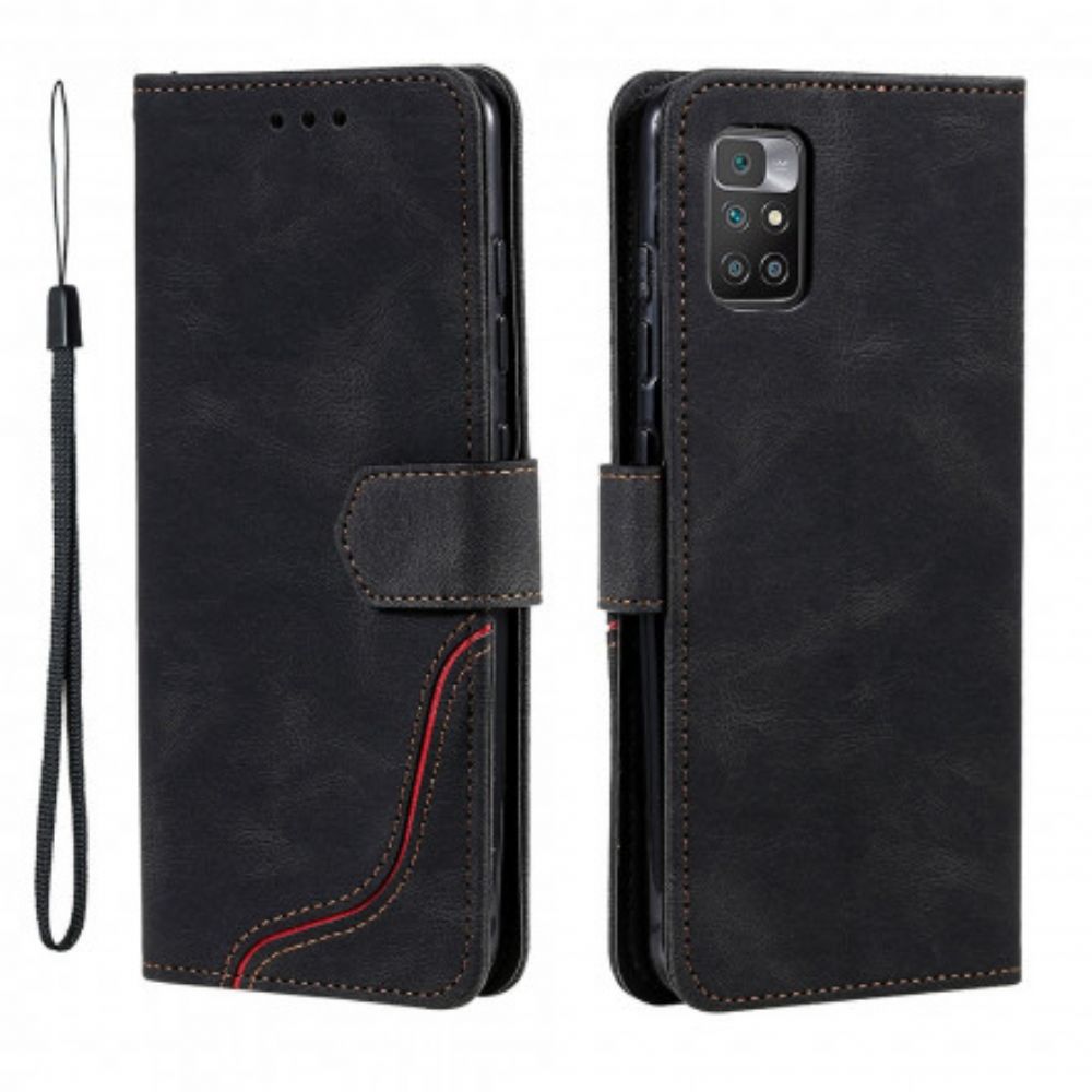 Flip Case Für Xiaomi Redmi 10 Welle