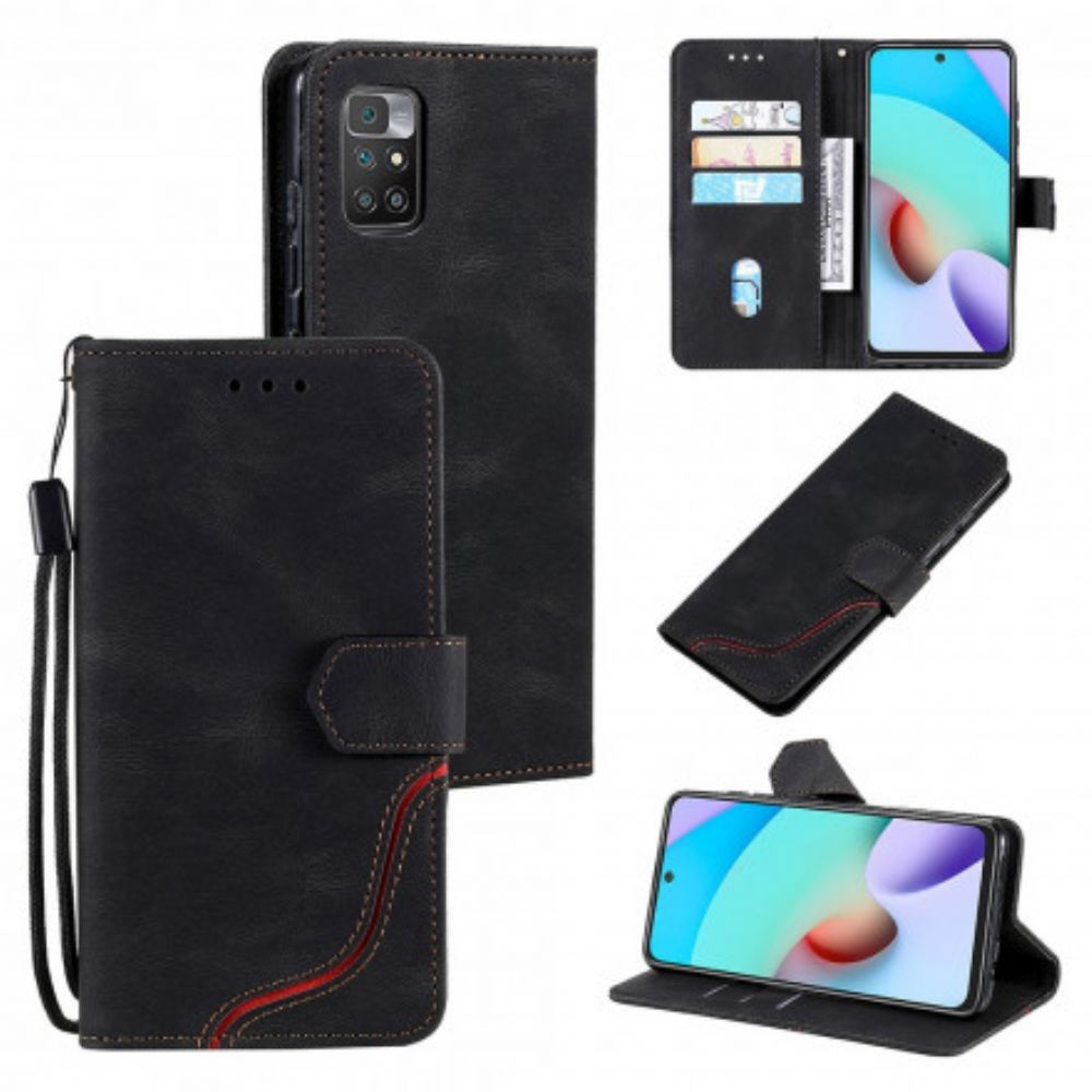 Flip Case Für Xiaomi Redmi 10 Welle