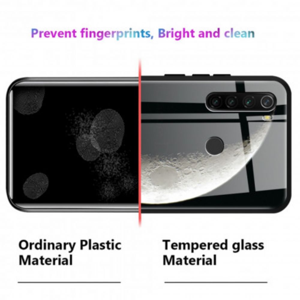 Handyhülle Für Xiaomi Redmi 10 Gehärtetes Glas Mit Katzengesicht