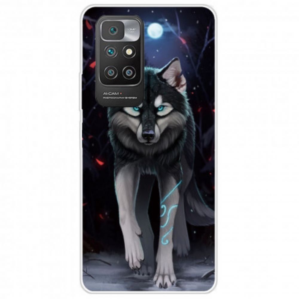 Handyhülle Für Xiaomi Redmi 10 Wolf