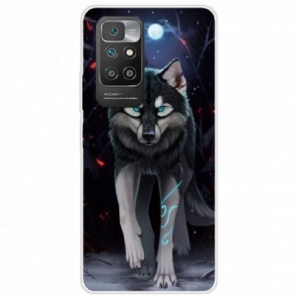 Handyhülle Für Xiaomi Redmi 10 Wolf