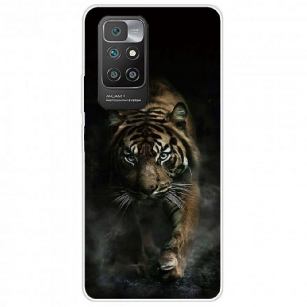 Hülle Für Xiaomi Redmi 10 Flexibler Tiger