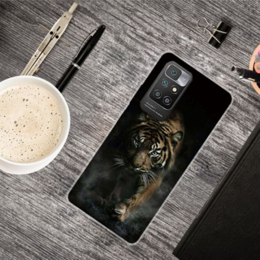 Hülle Für Xiaomi Redmi 10 Flexibler Tiger