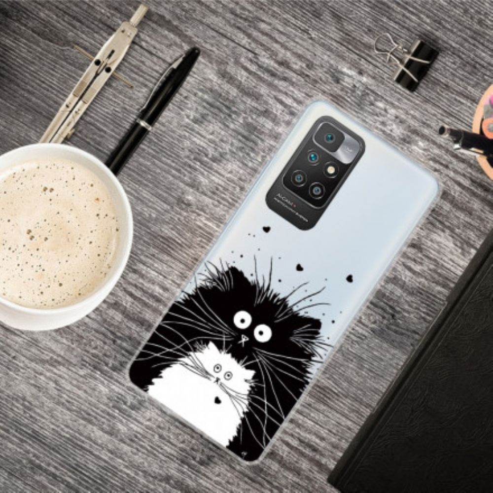 Hülle Für Xiaomi Redmi 10 Sieh Dir Die Katzen An