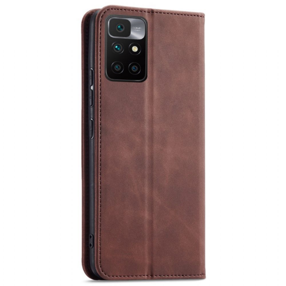 Schutzhülle Für Xiaomi Redmi 10 Flip Case Couture Mit Hautgefühl