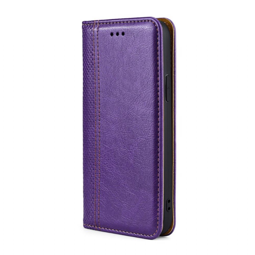 Schutzhülle Für Xiaomi Redmi 10 Flip Case Leder Im Vintage-stil