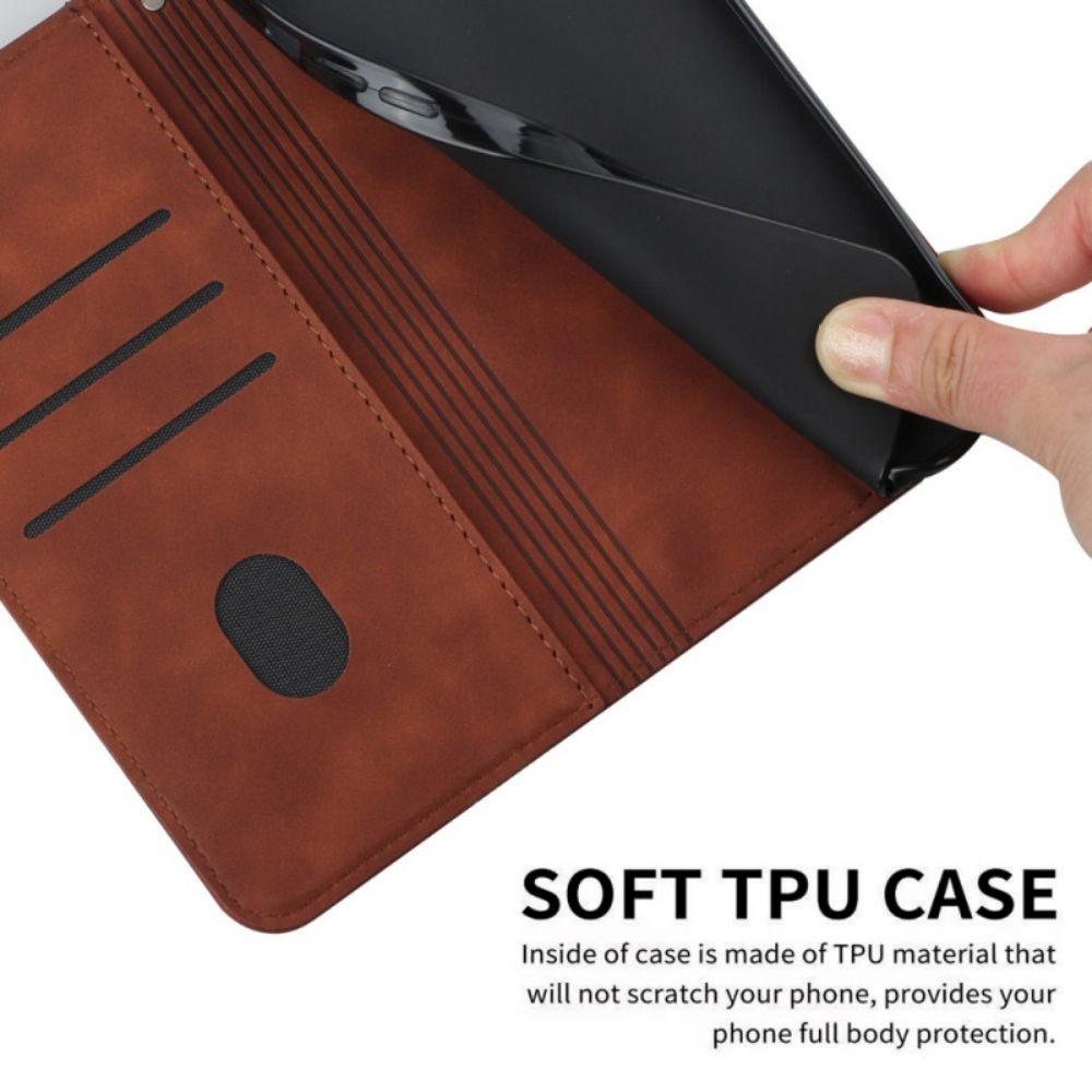 Schutzhülle Für Xiaomi Redmi 10 Flip Case Lederoptik Im S-design