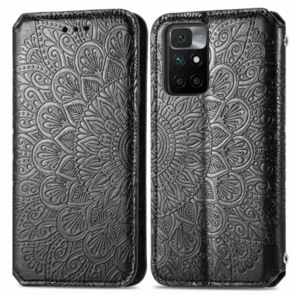 Schutzhülle Für Xiaomi Redmi 10 Flip Case Mandalas