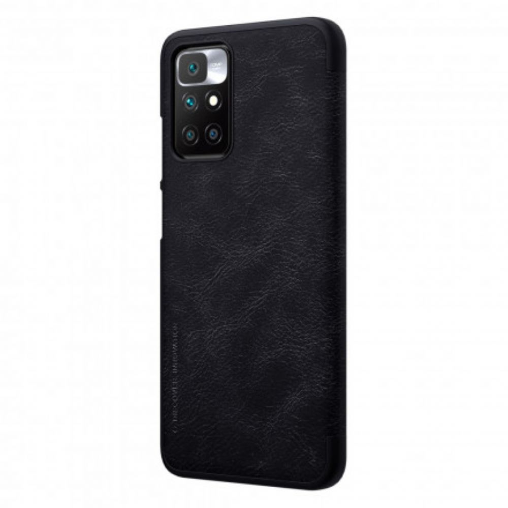 Schutzhülle Für Xiaomi Redmi 10 Flip Case Nillkin Qin-serie