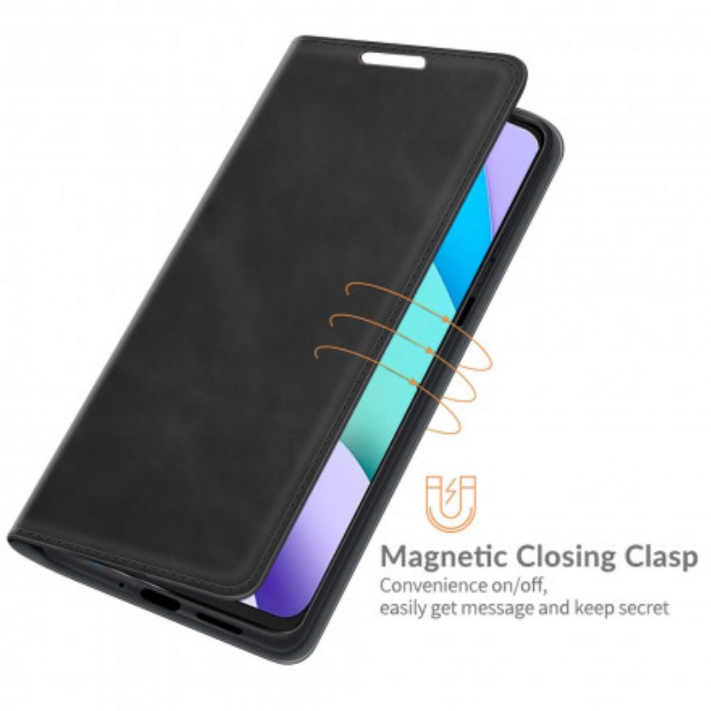 Schutzhülle Für Xiaomi Redmi 10 Flip Case Slim Skin-touch