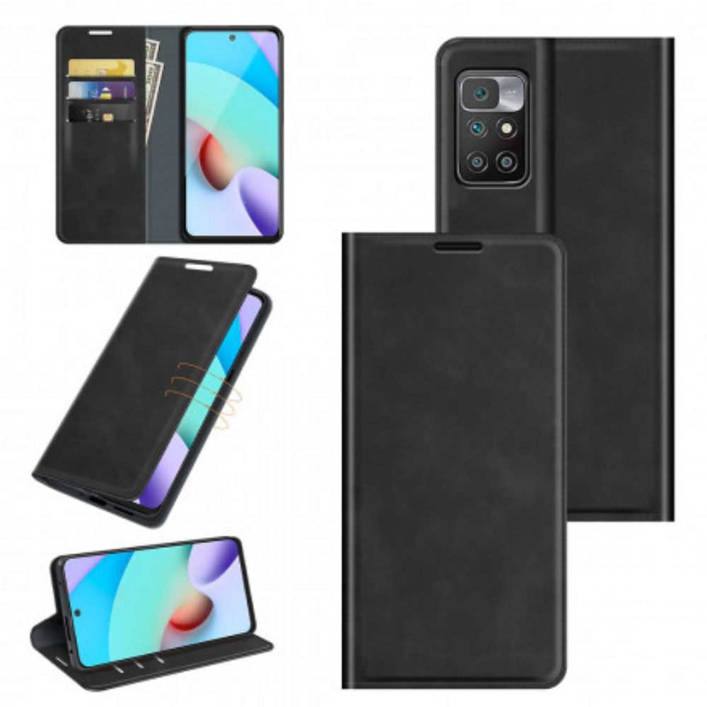 Schutzhülle Für Xiaomi Redmi 10 Flip Case Slim Skin-touch