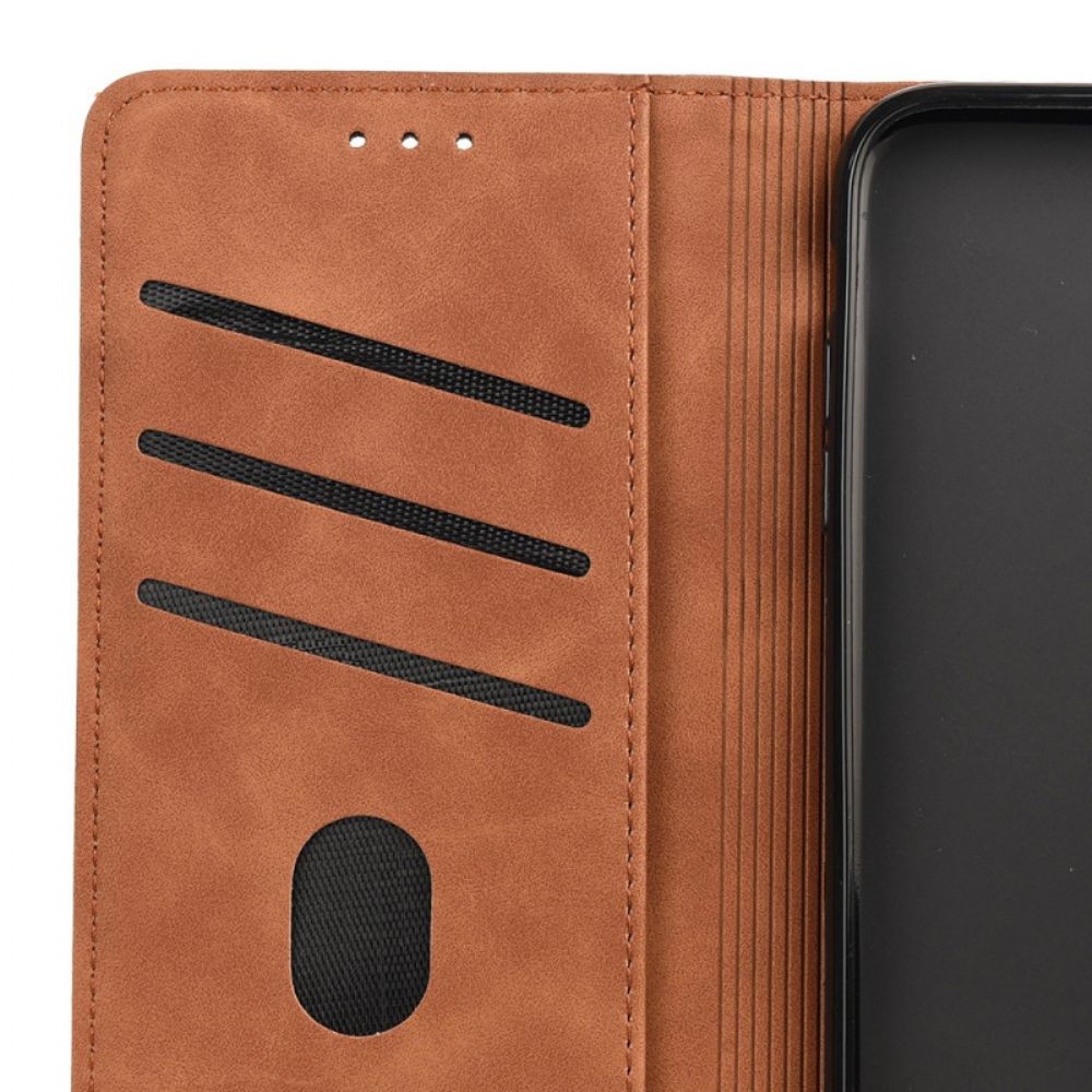 Schutzhülle Für Xiaomi Redmi 10 Flip Case Zweifarbiger Business-ledereffekt