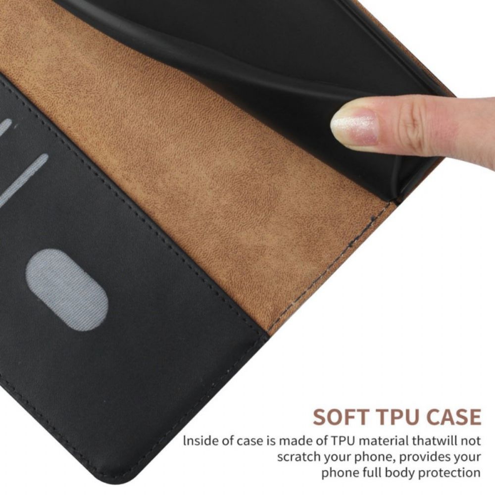 Flip Case Für Honor Magic 4 Pro Echtes Nappaleder