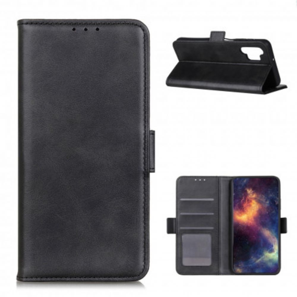 Flip Case Für Samsung Galaxy A32 4G Flip Case Doppelklappe