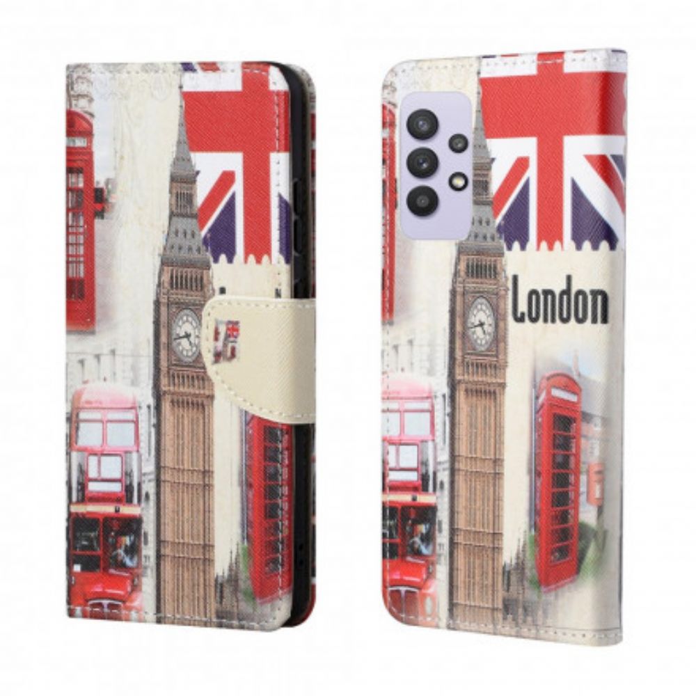 Flip Case Für Samsung Galaxy A32 4G Londonlife