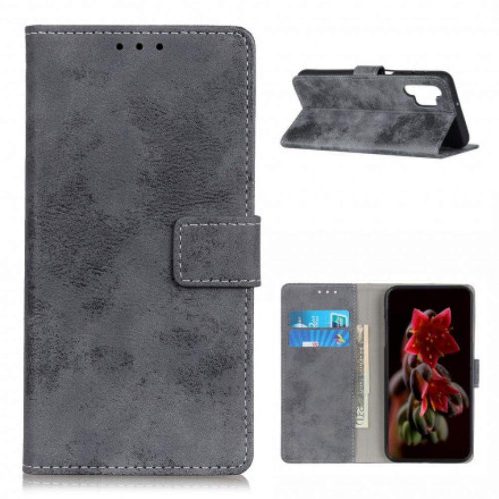 Flip Case Für Samsung Galaxy A32 4G Vintage Kunstleder