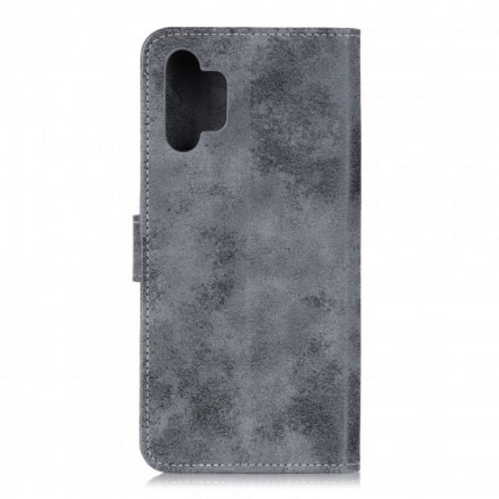 Flip Case Für Samsung Galaxy A32 4G Vintage Kunstleder