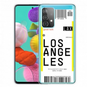 Handyhülle Für Samsung Galaxy A32 4G Bordkarte Nach Los Angeles