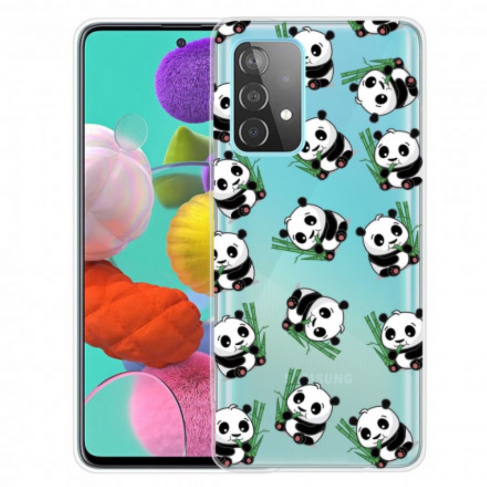 Handyhülle Für Samsung Galaxy A32 4G Kleine Pandas