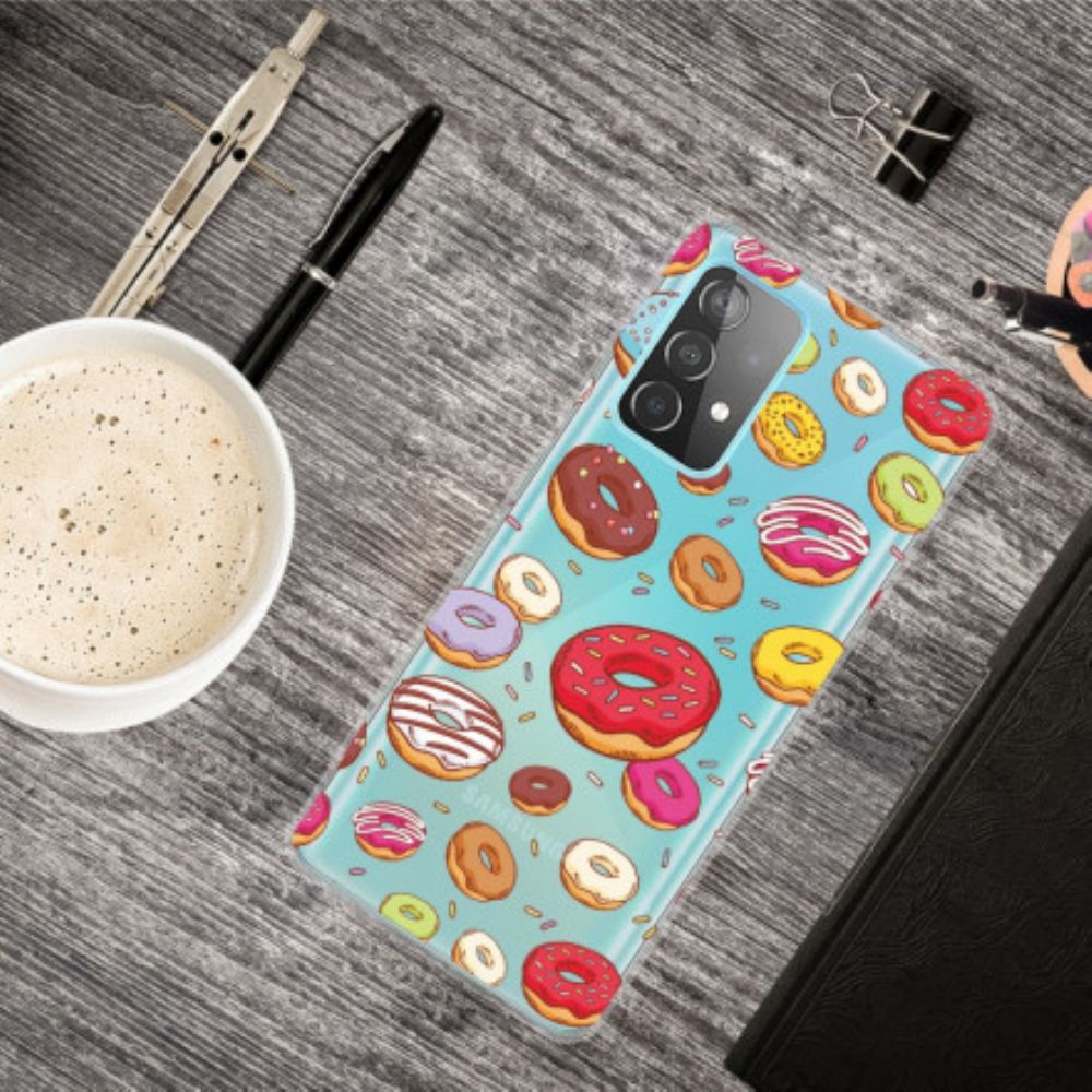 Handyhülle Für Samsung Galaxy A32 4G Liebe Donuts