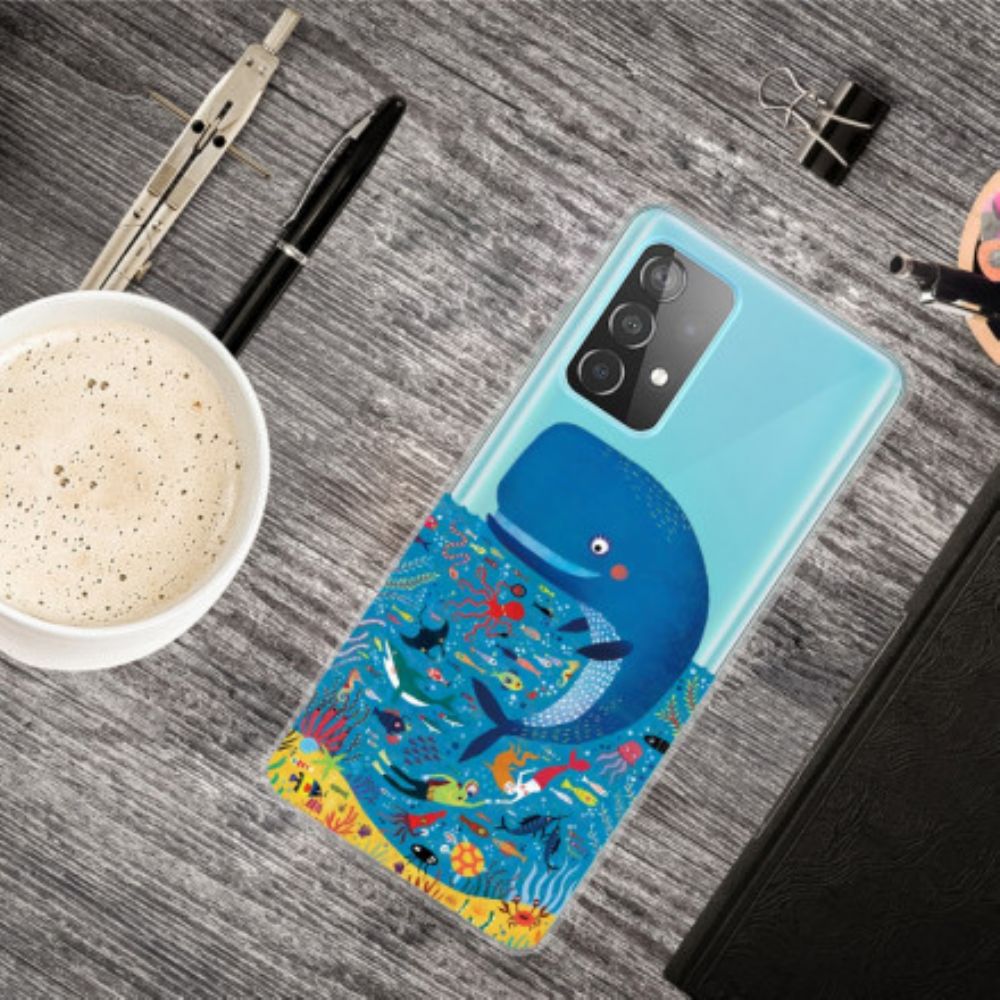 Handyhülle Für Samsung Galaxy A32 4G Meereswelt