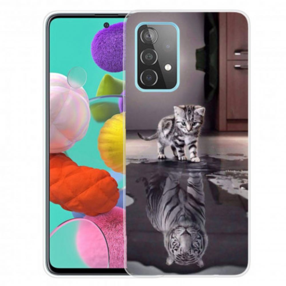 Hülle Für Samsung Galaxy A32 4G Ernst Der Tiger