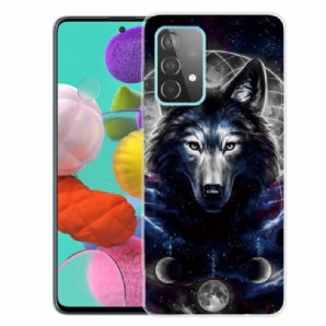 Hülle Für Samsung Galaxy A32 4G Flexibler Wolf