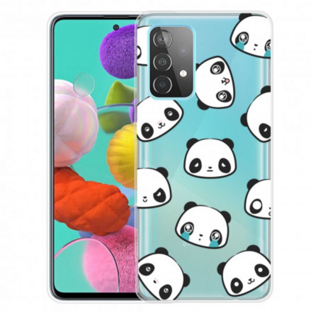 Hülle Für Samsung Galaxy A32 4G Sentimentale Pandas