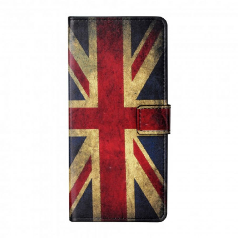 Lederhüllen Für Samsung Galaxy A32 4G England-flagge