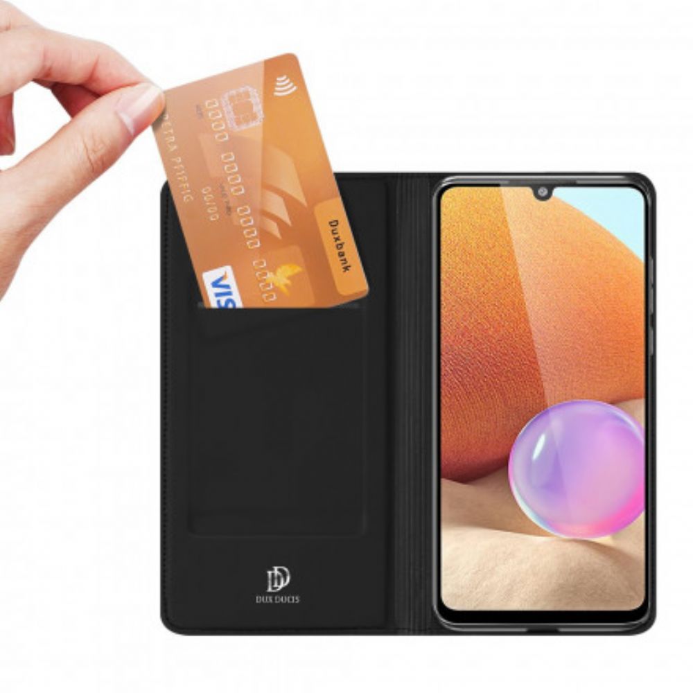 Schutzhülle Für Samsung Galaxy A32 4G Flip Case Dux Skin Für Die Ducis Pro-serie