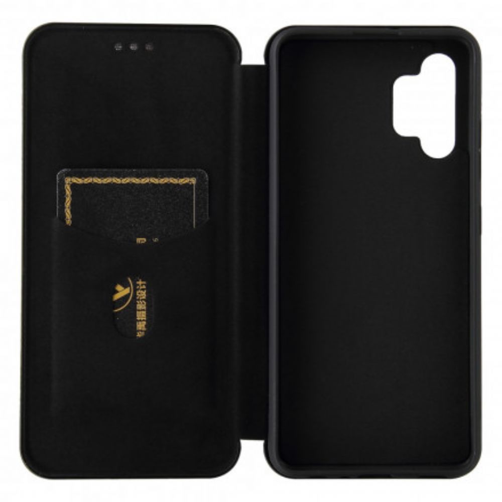 Schutzhülle Für Samsung Galaxy A32 4G Flip Case Kohlefaser