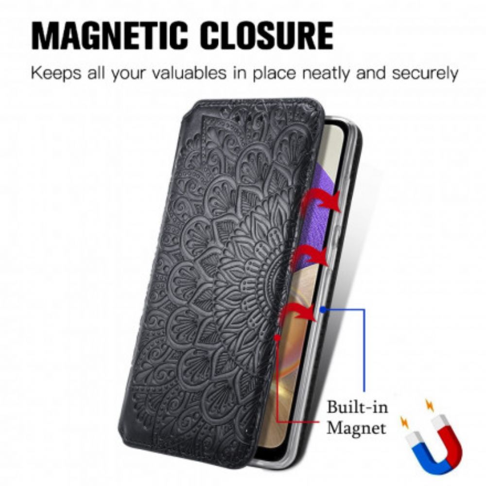 Schutzhülle Für Samsung Galaxy A32 4G Flip Case Mandalas