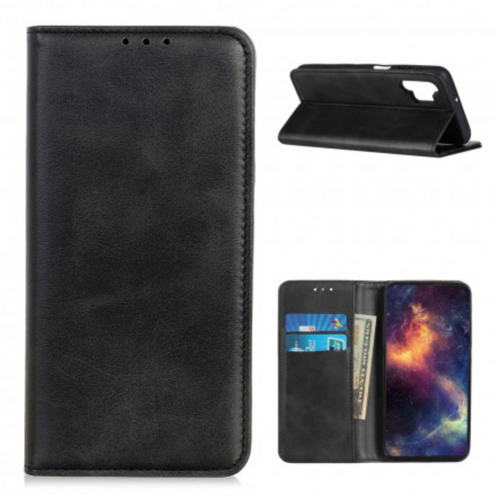 Schutzhülle Für Samsung Galaxy A32 4G Flip Case Spaltleder