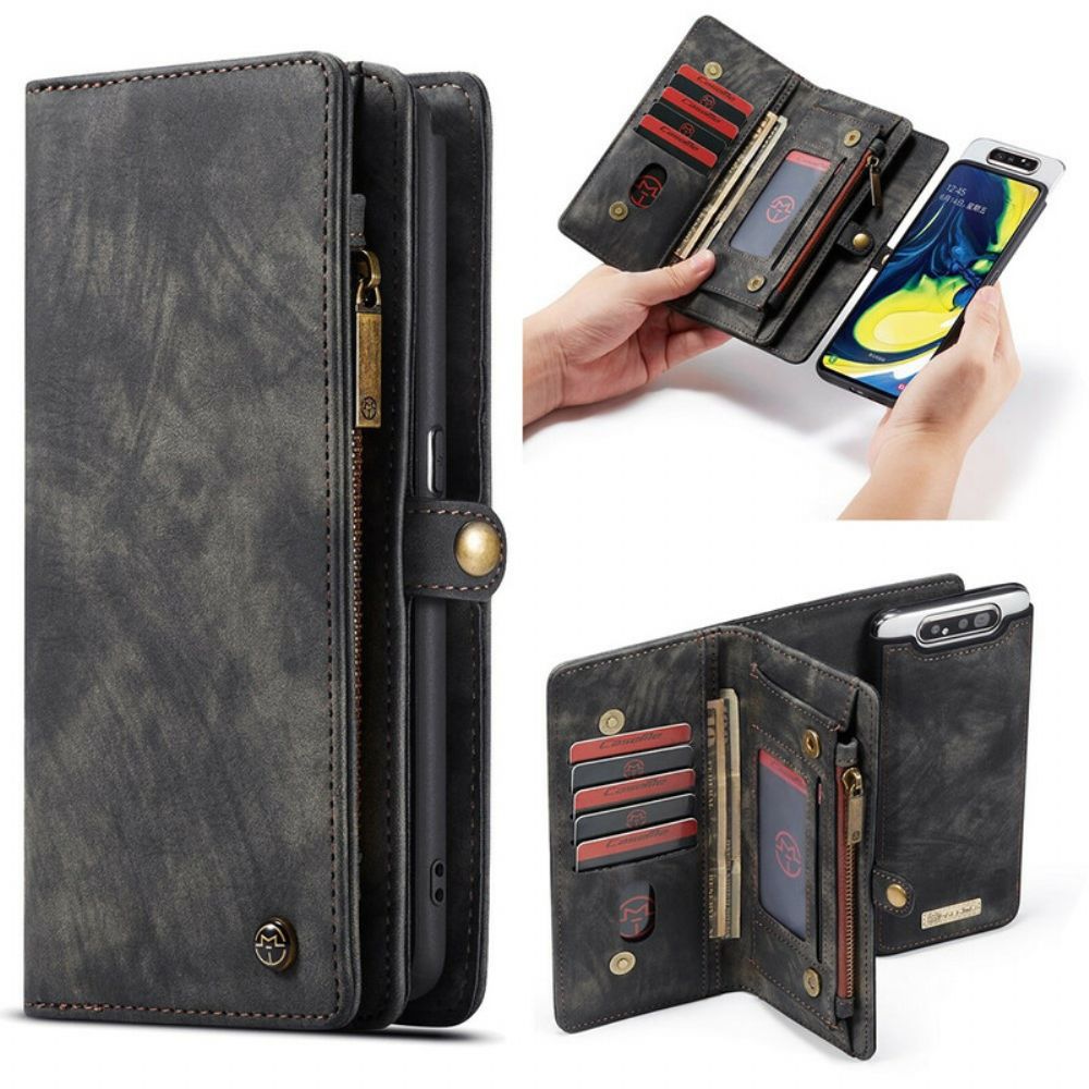 Flip Case Für Samsung Galaxy A90 / A80 Caseme Vintage-leder