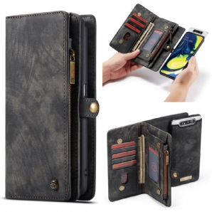 Flip Case Für Samsung Galaxy A90 / A80 Caseme Vintage-leder