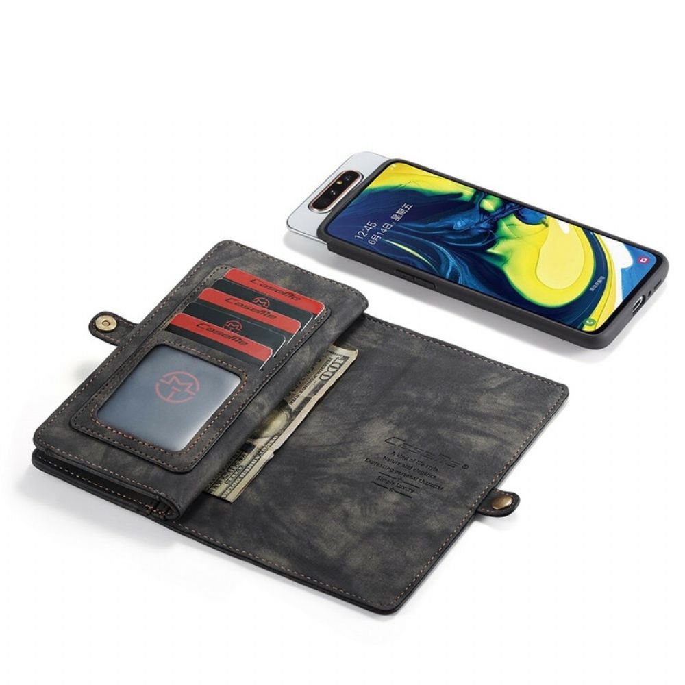 Flip Case Für Samsung Galaxy A90 / A80 Caseme Vintage-leder