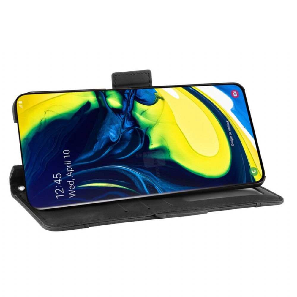 Flip Case Für Samsung Galaxy A90 / A80 Erstklassige Multi-map