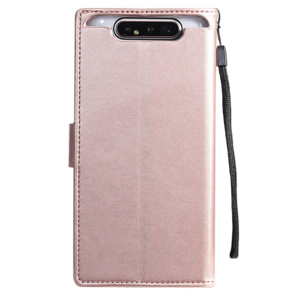 Flip Case Für Samsung Galaxy A90 / A80 Mit Kordel Strap Reverie