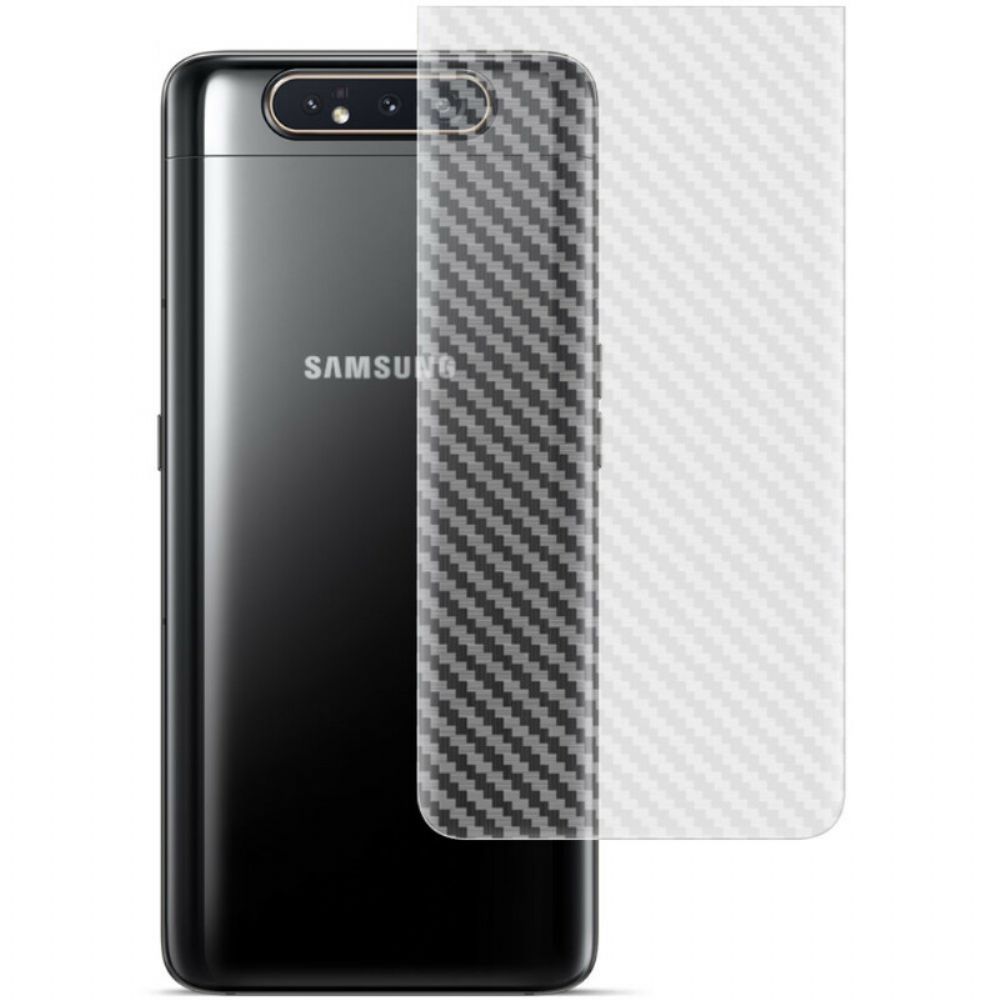 Hintere Schutzfolie Für Samsung Galaxy A90 / A80 Carbon Style Imak